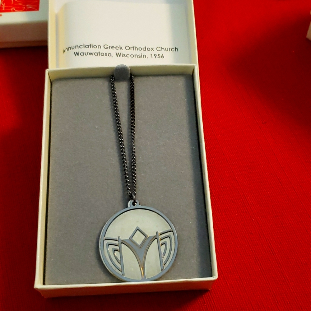FLW GREEK PENDANT